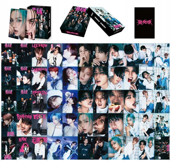 Kpop-bilde Stray Kids 5,4 x 8,6 cm 5.4 x 8.6 cm