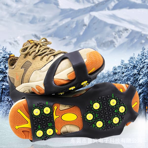 Sklisikre gummipigger for skistav M
