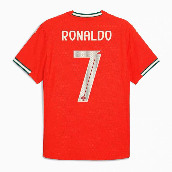 25-26 Portugal Hemma/Borta NR.7 RONALDO Fotbolls T-shirt Storlek S-2XL Home M