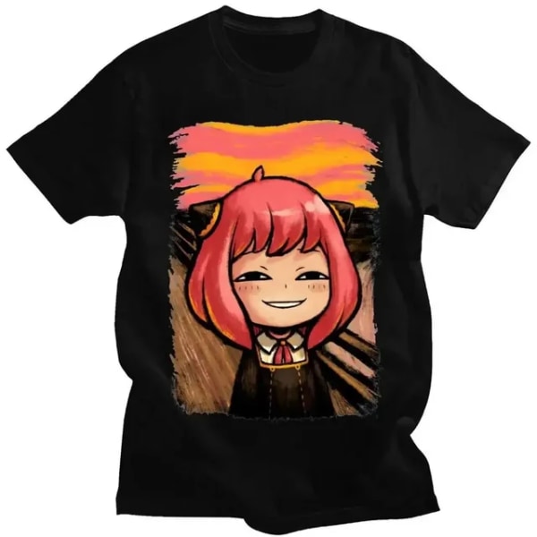 Japansk Anime Spy X Family Anya Forger T-shirt med grafisk tryk Unisex QTG05096CL 3XL