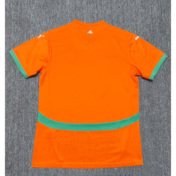 24-25 Elfenbenskysten Hjemme/Udebane Træningsuniform Fodbold T-shirt S-2XL Home XXL