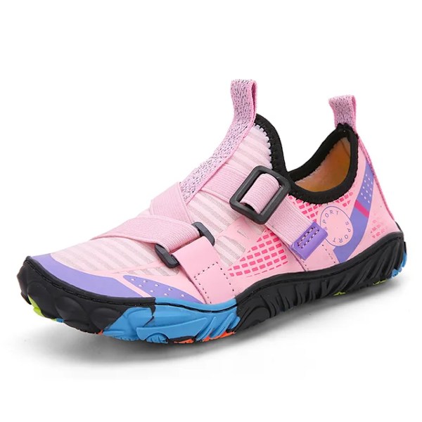 Barn Skor Pojkar Mode Sneakers Flickor Sport Löparskor Barn Andas Casual Halkskydd Tränare Utomhusskor Pink 39