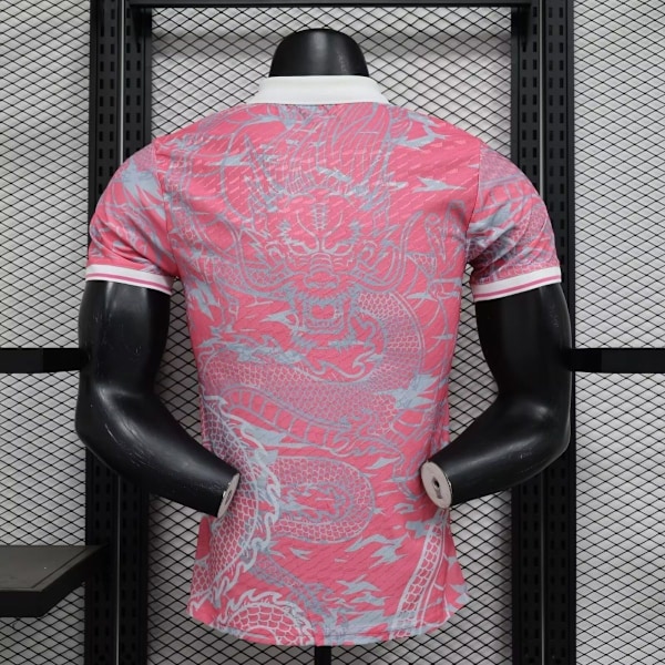 25-26 Real Madrid CF Rosa Drake Special Edition Fotbolls T-shirt S-2XL Pink M