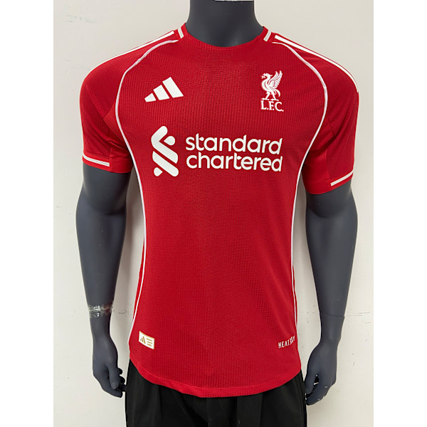25-26 Liverpool F.C. Hjemmetræningsuniform Fodboldtrøje S-2XL M