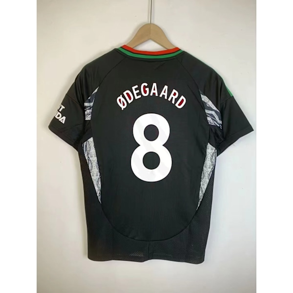 24-25 Arsenal F.C. vierasjalkapallopaita NO.8 Ødegaard S-2XL XL