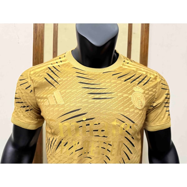 25-26 Real Madrid Special Edition Gul Fotbollsuniform T-shirt S-2XL XL