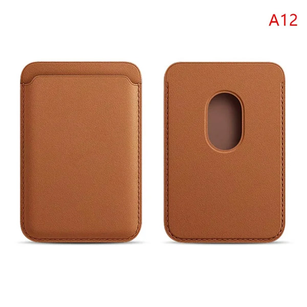 Luxury for Magsafe magneettinen nahkainen lompakkokotelo iPhone 11 12 13 14 15 Pro Max S23 korttipidike puhelimen laukku suojakansi tarvikkeet Brown