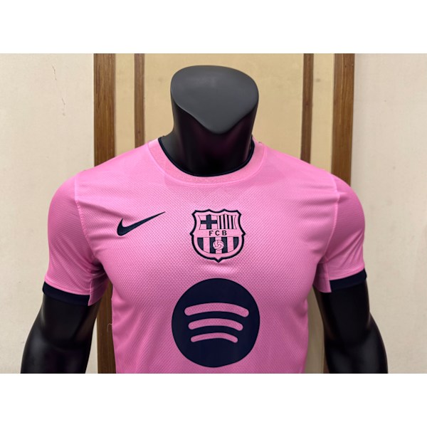 25-26 FC Barcelona Bortedrakt Fotball Uniform T-skjorte S-2XL S