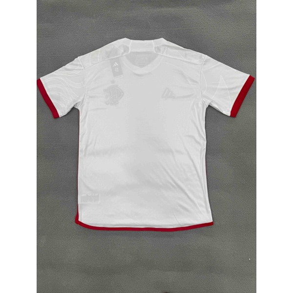 2024-2025 CR Flamengo Udebanet Hvid Fodboldtrøje T-shirt S-2XL S