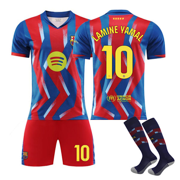 FCB FC Barcelona kinderset Lamine Yamal 1. Team 25/26, officiële replica - kinderset met naam en nummer