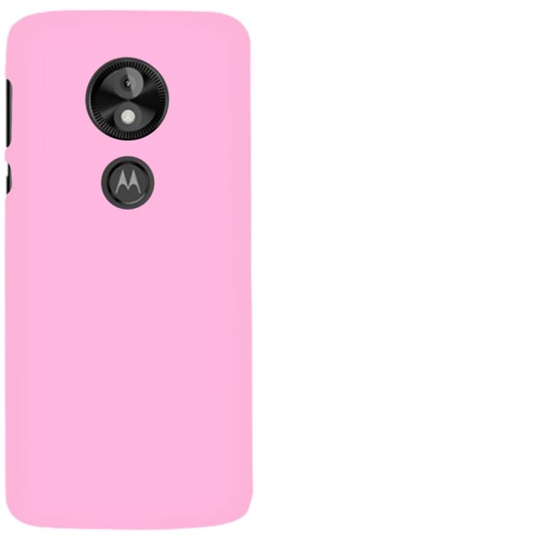Mjukt Mobil-Skydd för Motorola Moto E5 Silikon Telefon Mobilskal Rosa