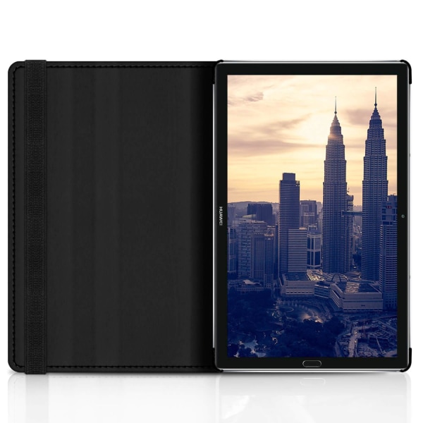 Skalplatta för Huawei MediaPad M5 10 Etui Universal Tablet Case Svart