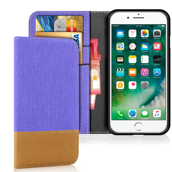 Mobil Skal Plånbok för Apple iPhone 7 Plus / 8 e359 | Fyndiq