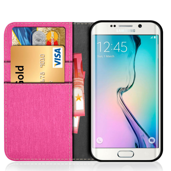 Mobilskal med Kortficka för Samsung Galaxy S6 d709 | Fyndiq