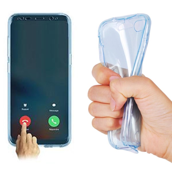 TPU Mobil-Skal för Apple iPhone 6 Plus / 6s Plus Telefon Gummi G Blå