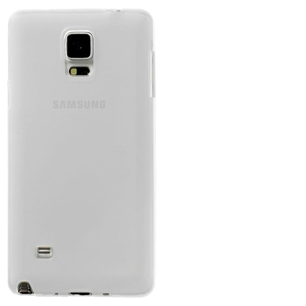 Mjukt Tunnt Mobil-Skydd för Samsung Galaxy Note 4 Mobilskydd Ska Vit