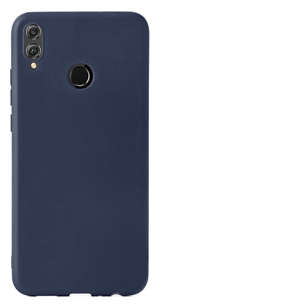 Köp Mjukt Skal till Huawei Honor 8X i TPU Silikon Blå Blå | Fyndiq
