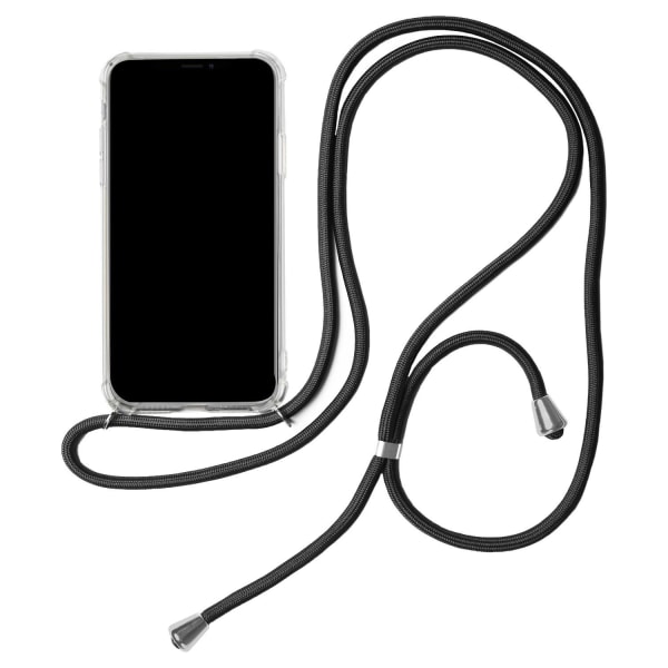 Mobilskal med Halsrem för Apple iPhone 7 / 8 Mobilskydd Telefon Svart