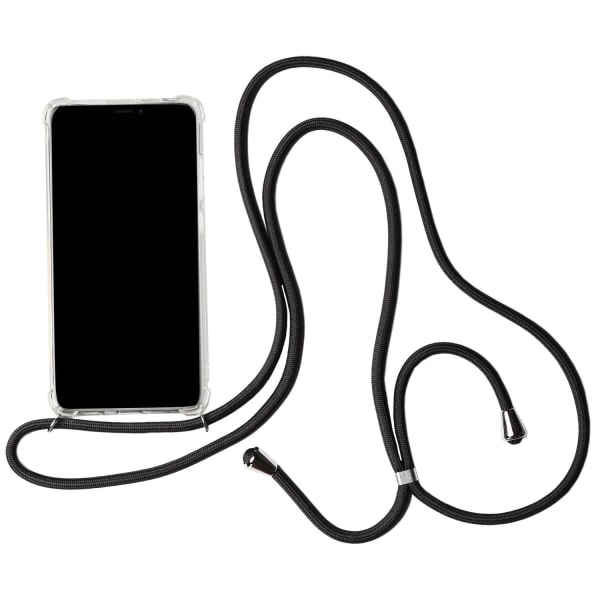 Mobilskal med Halsrem för Apple iPhone 7 Plus / 8 Plus Telefon G Svart