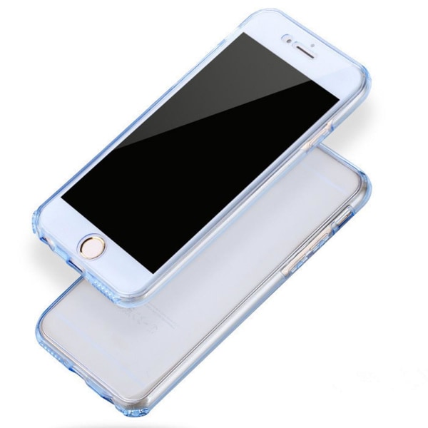 TPU Mobil-Skal för Apple iPhone 6 Plus / 6s Plus Telefon Gummi G Blå