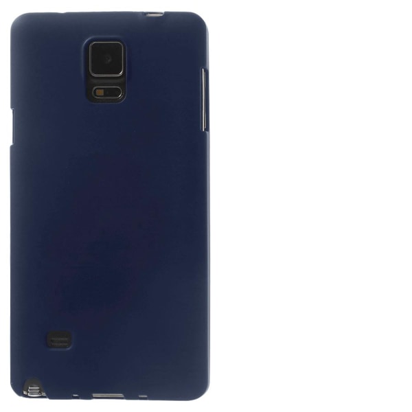Mjukt Tunnt Mobilskal för Samsung Galaxy Note 4 Ultra-Slim Skydd Mörkblå