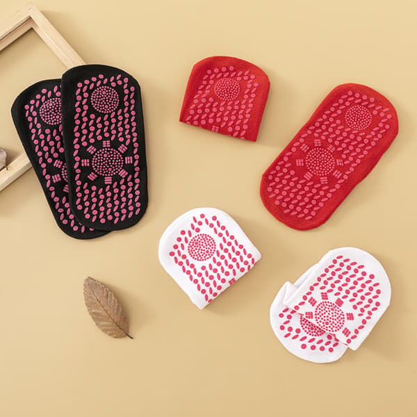 3-pack Tourmaline Self-Heating Socks Winter Warm Feet Comfortable
