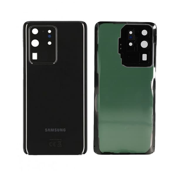 Samsung Galaxy S20 Ultra Baksida Med Tejp - Svart Svart