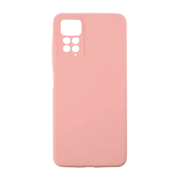 Xiaomi Redmi Note 11 Silikonskal med Kameraskydd - Rosa