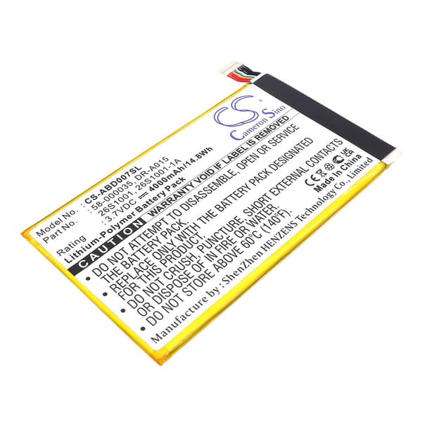 Battery for Amazon KC2 etc