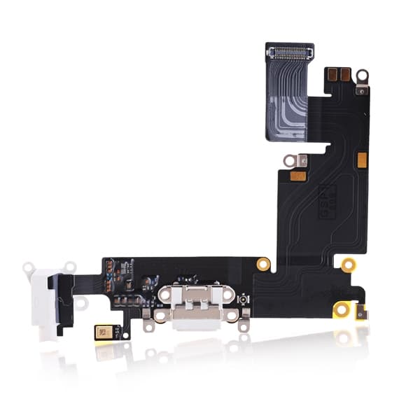 iPhone 6 Plus Laddkontakt Flexkabel - Vit