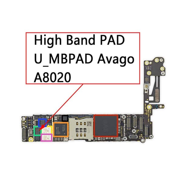 iPhone 6 and 6P A8020 Amplifier IC