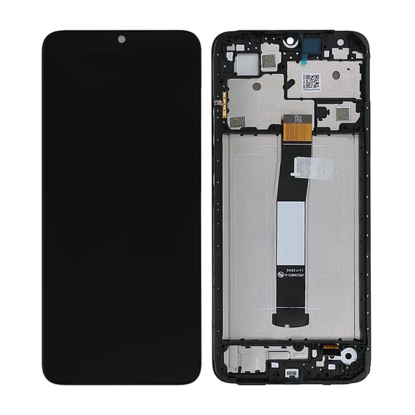 Xiaomi Redmi 12C LCD Display with Frame - Black