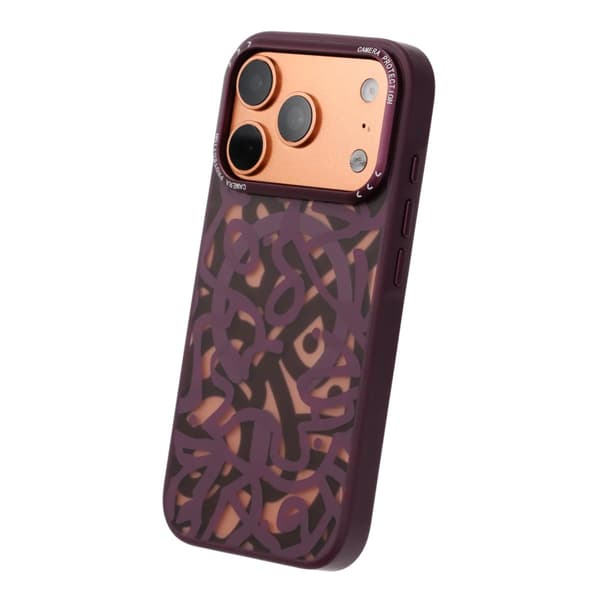 Graffiti Craft MagSafe Case For iPhone 17 Pro Max Purple
