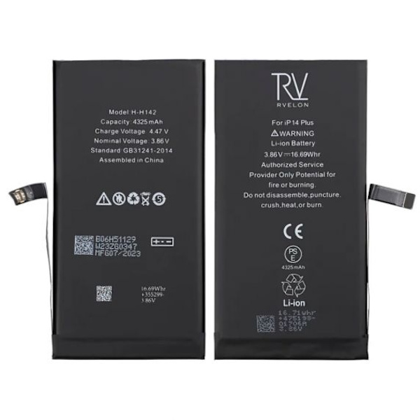 iPhone 14 Plus Batteri Med Tejp