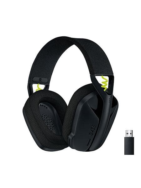 Logitech G435 Lightspeed Wireless Over-ear Headset - Svart - Original Svart
