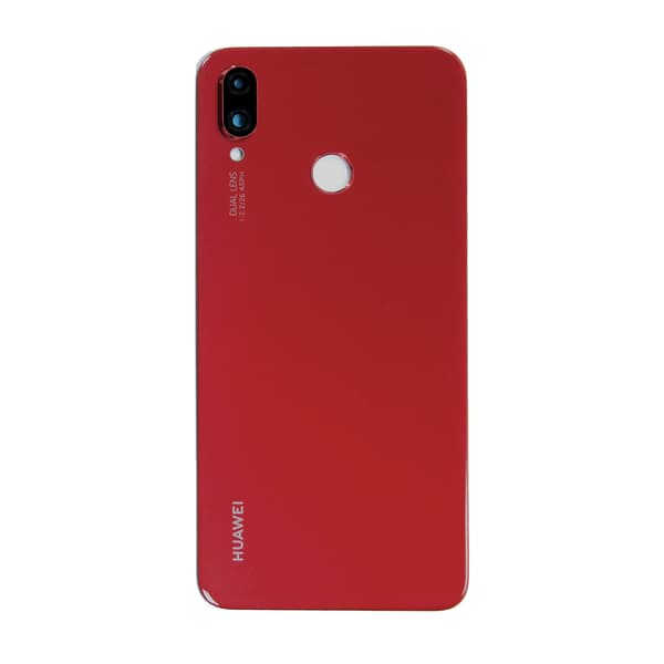 Huawei P Smart Plus Baksida/Batterilucka OEM - Röd