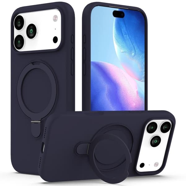iPhone 18 Pro Max/17 Pro Max MagSafe Case with Ring Holder - Blue