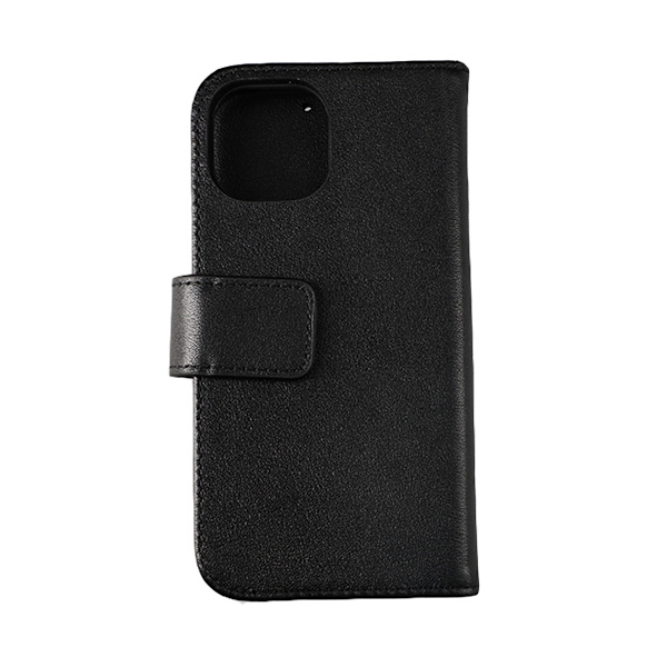 iPhone 13 Mini Plånboksfodral Läder Rvelon - Svart
