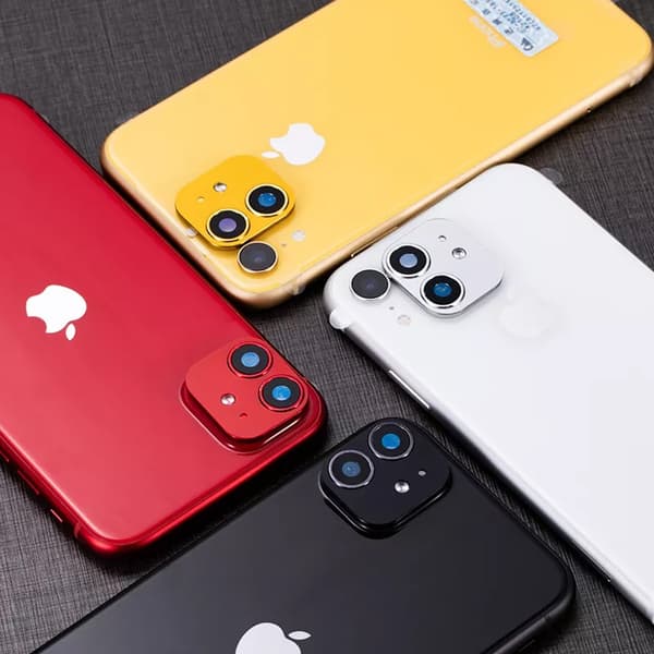 iPhone 11 Look-alike Camera Lens - iPhone XR Yellow