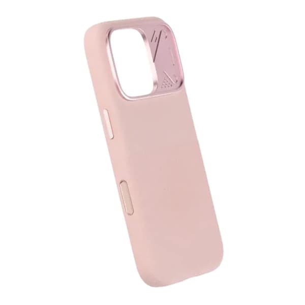 Silikonskal MagSafe med Kameraskydd till iPhone 16 Pro - Rosa