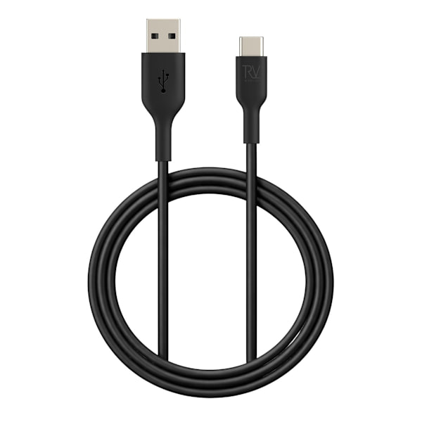 Rvelon USB-A to USB-C Cable 1 Meter - Black