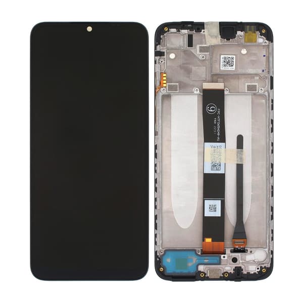 Xiaomi Redmi 9A/9C Display med LCD Skärm - Svart