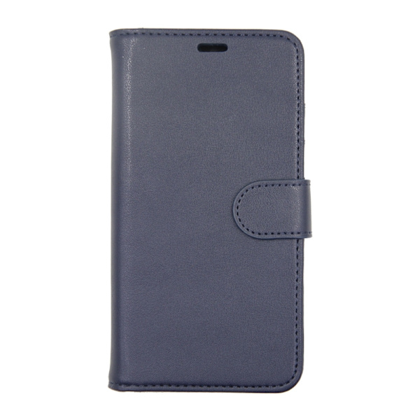 iPhone X/XS Plånboksfodral Magnet Läder med Stativ - Blå