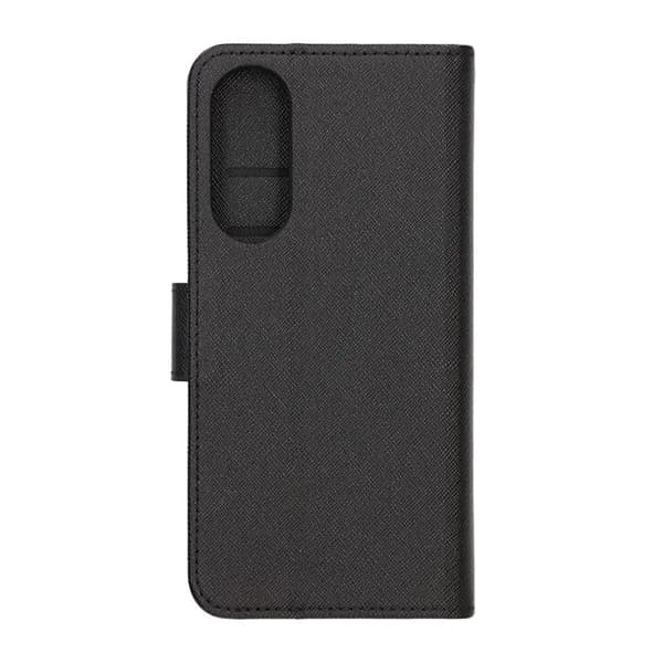 Wallet Case with Stand for Samsung Galaxy S25 Edge - Black