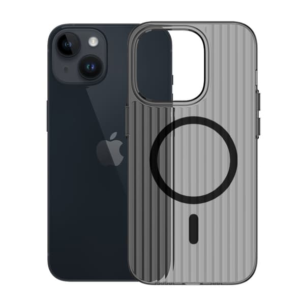 Corrugated Mobile Case for iPhone 14 and 13 - Black