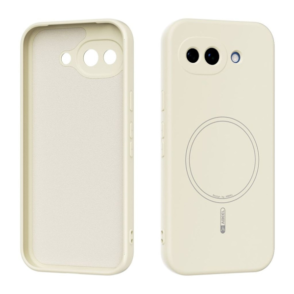 ABEEL Google Pixel 10a MagSafe Compatible Silicone Case - Beige