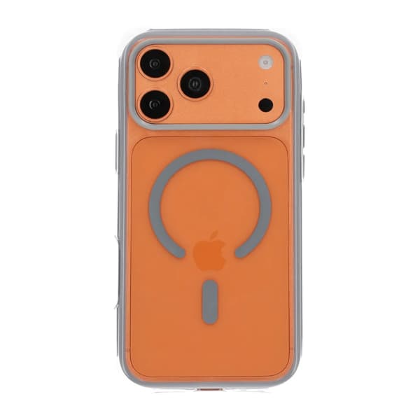 Vacuum-Airbag Dual Protection Magnetic Case For iPhone 17 Pro/18 Pro Grey