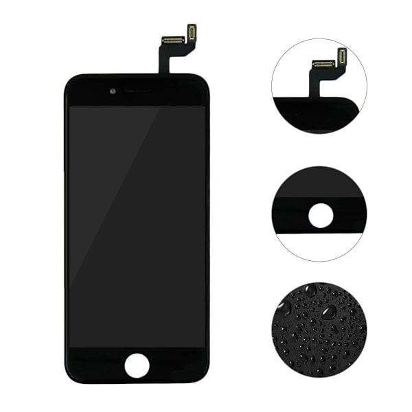 iPhone 6S LCD Skärm Refurbished - Svart