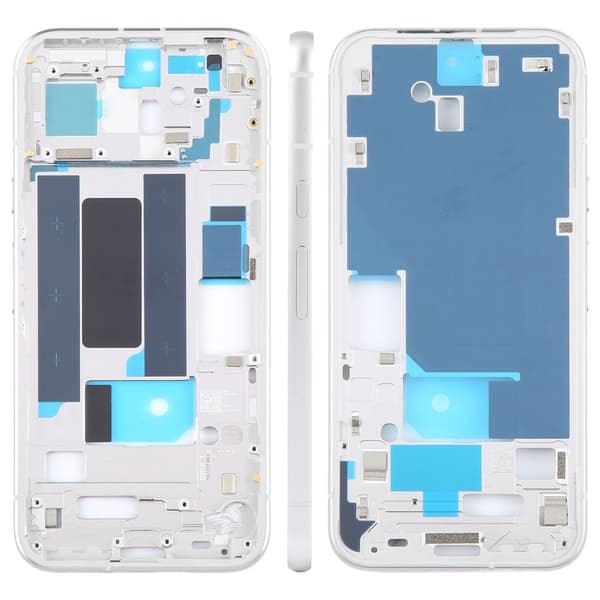 Google Pixel 8a Original Middle Frame Bezel Plate  - Silver