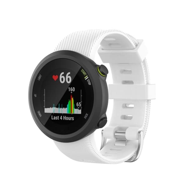 Garmin Forerunner 45 / 45S Silicone Watch Band - White